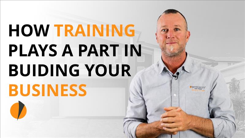 How training plays a part in buiding your business